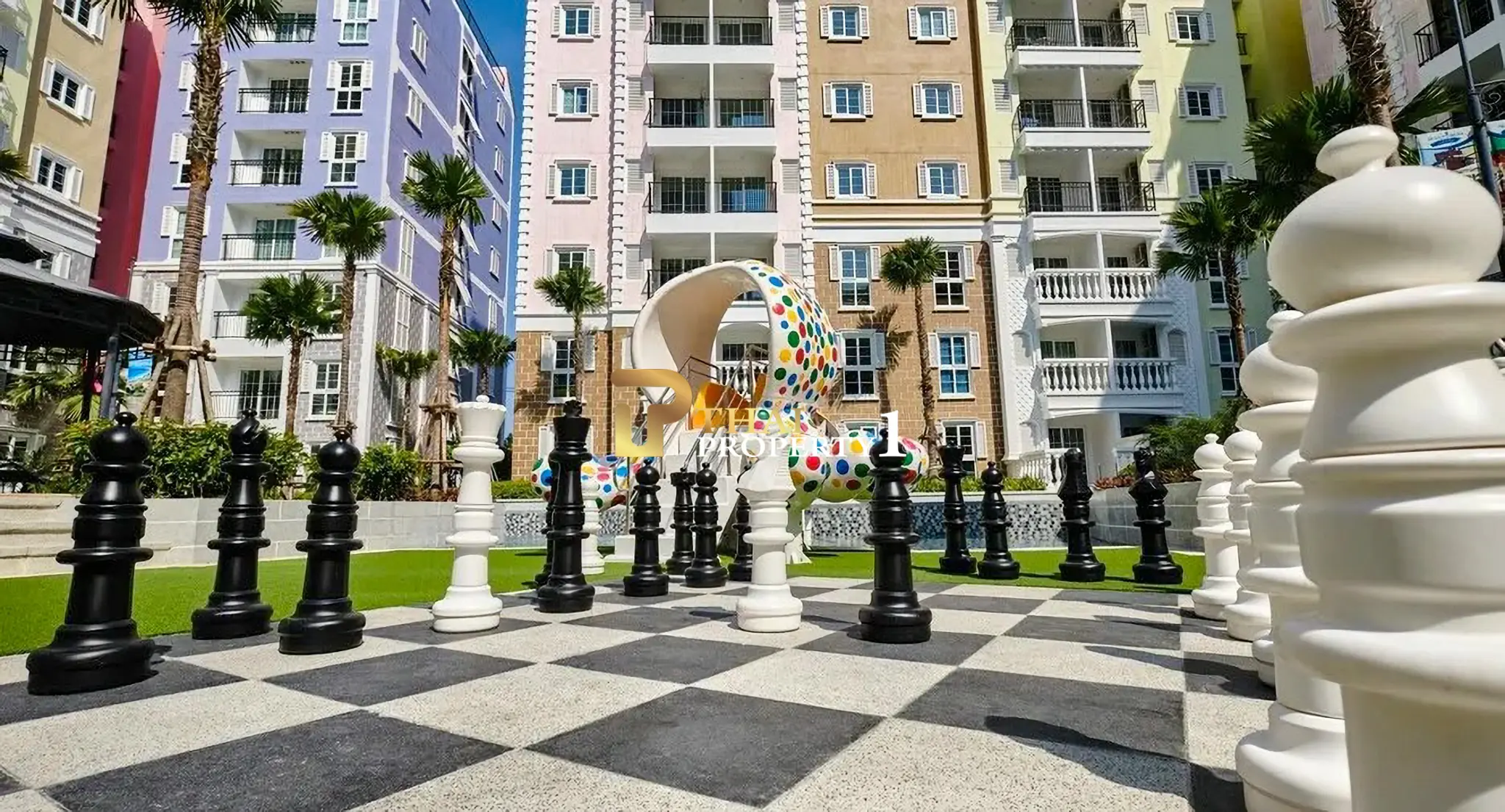Seven Seas 2 Cote d’Azur Pattaya – Beautiful City View Condo near Na Jomtien Beach