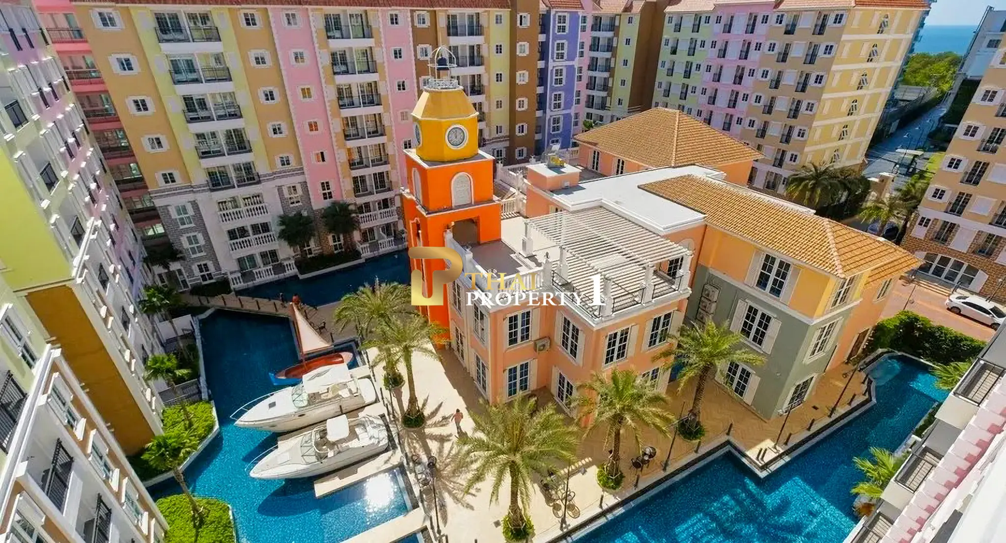 Seven Seas 2 Cote d’Azur Pattaya – Beautiful City View Condo near Na Jomtien Beach