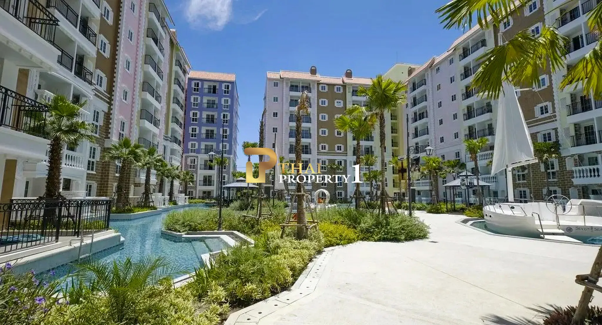 Seven Seas 2 Cote d’Azur Pattaya – Beautiful City View Condo near Na Jomtien Beach