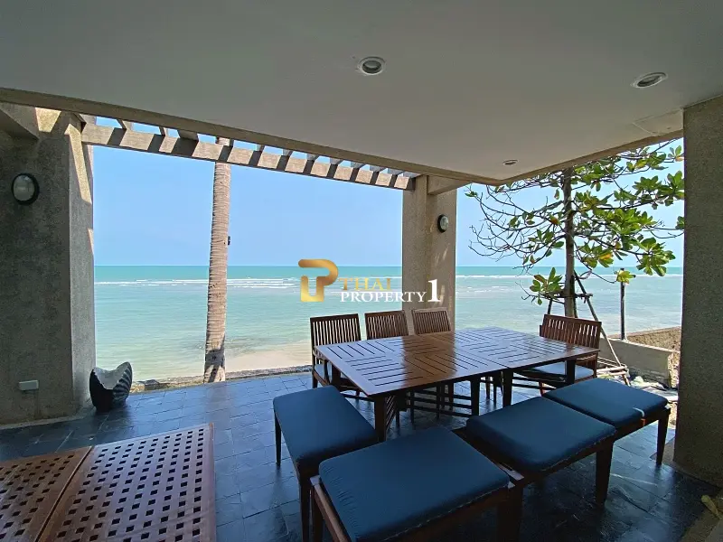 Absolute Beachfront Villa – Freehold Condo Ownership in Hua Hin