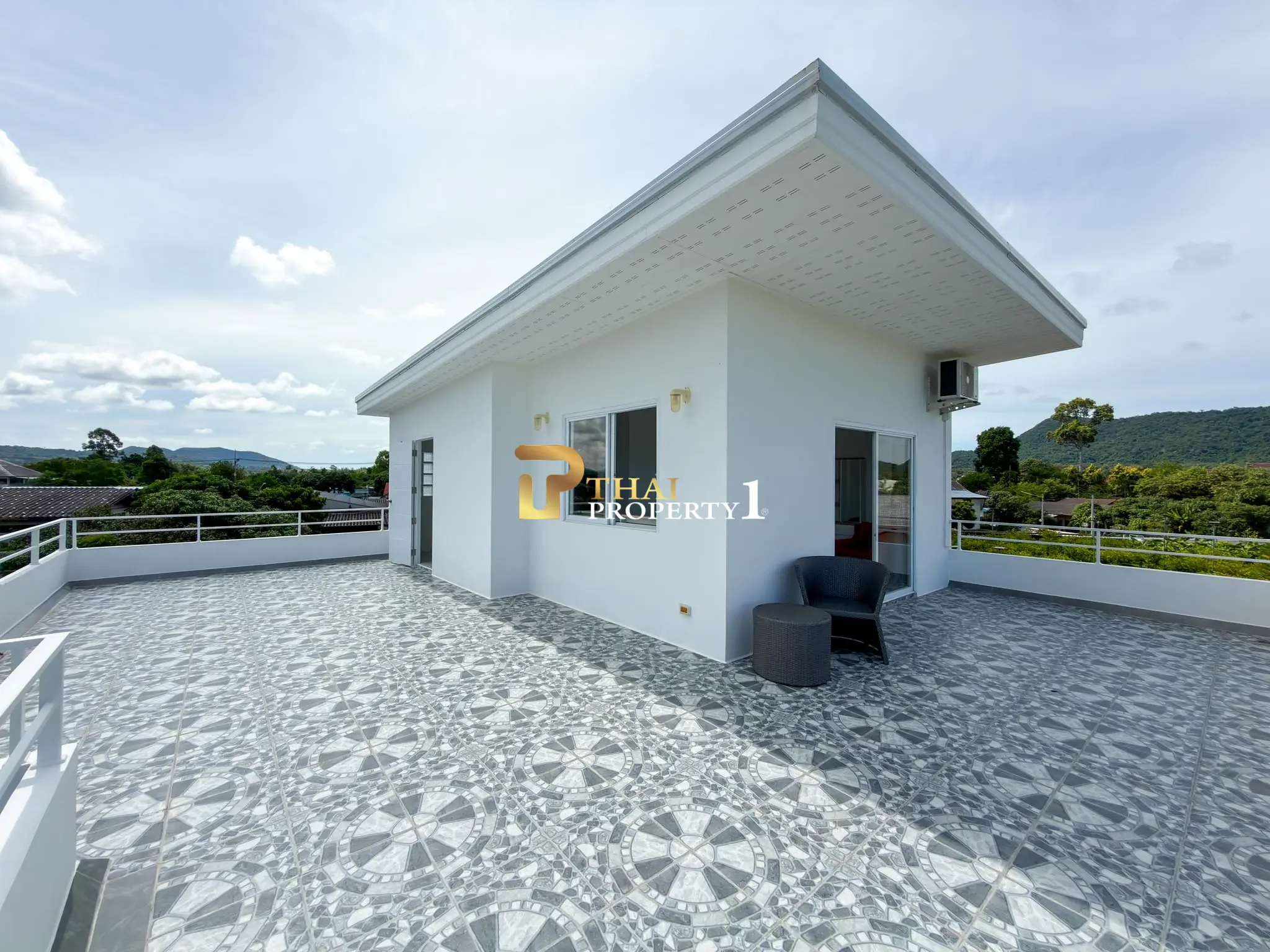 Sea View 3-Storey Pool Villa for Sale – Bangsaray Beach Side, Pattaya