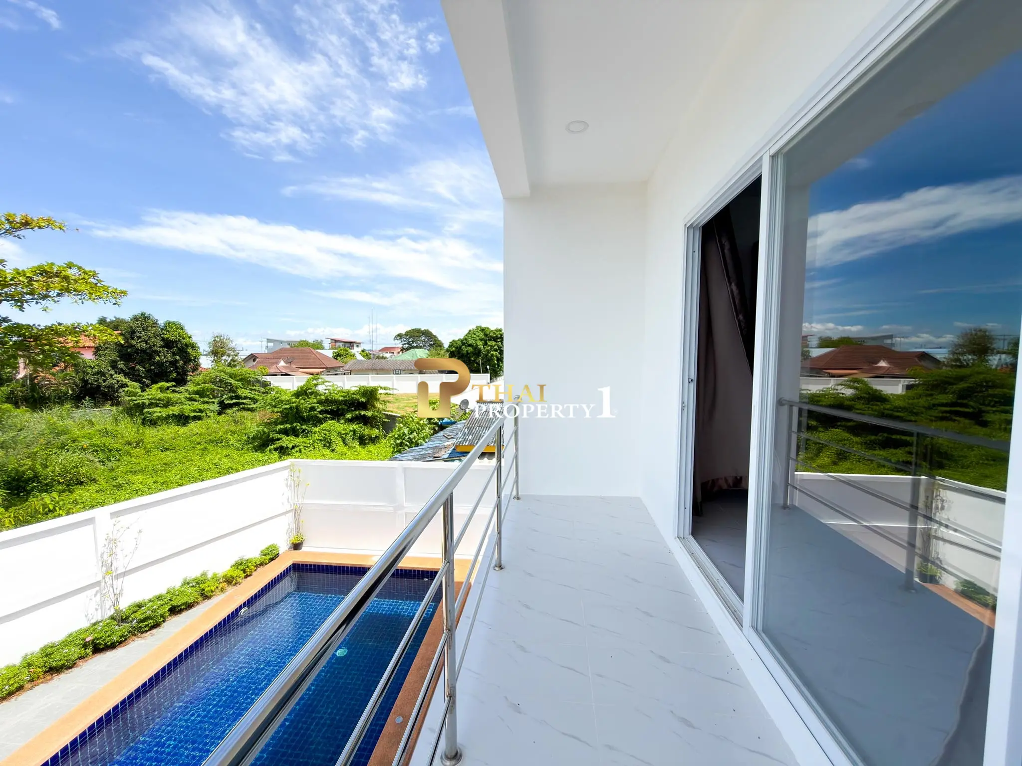 Sea View 3-Storey Pool Villa for Sale – Bangsaray Beach Side, Pattaya
