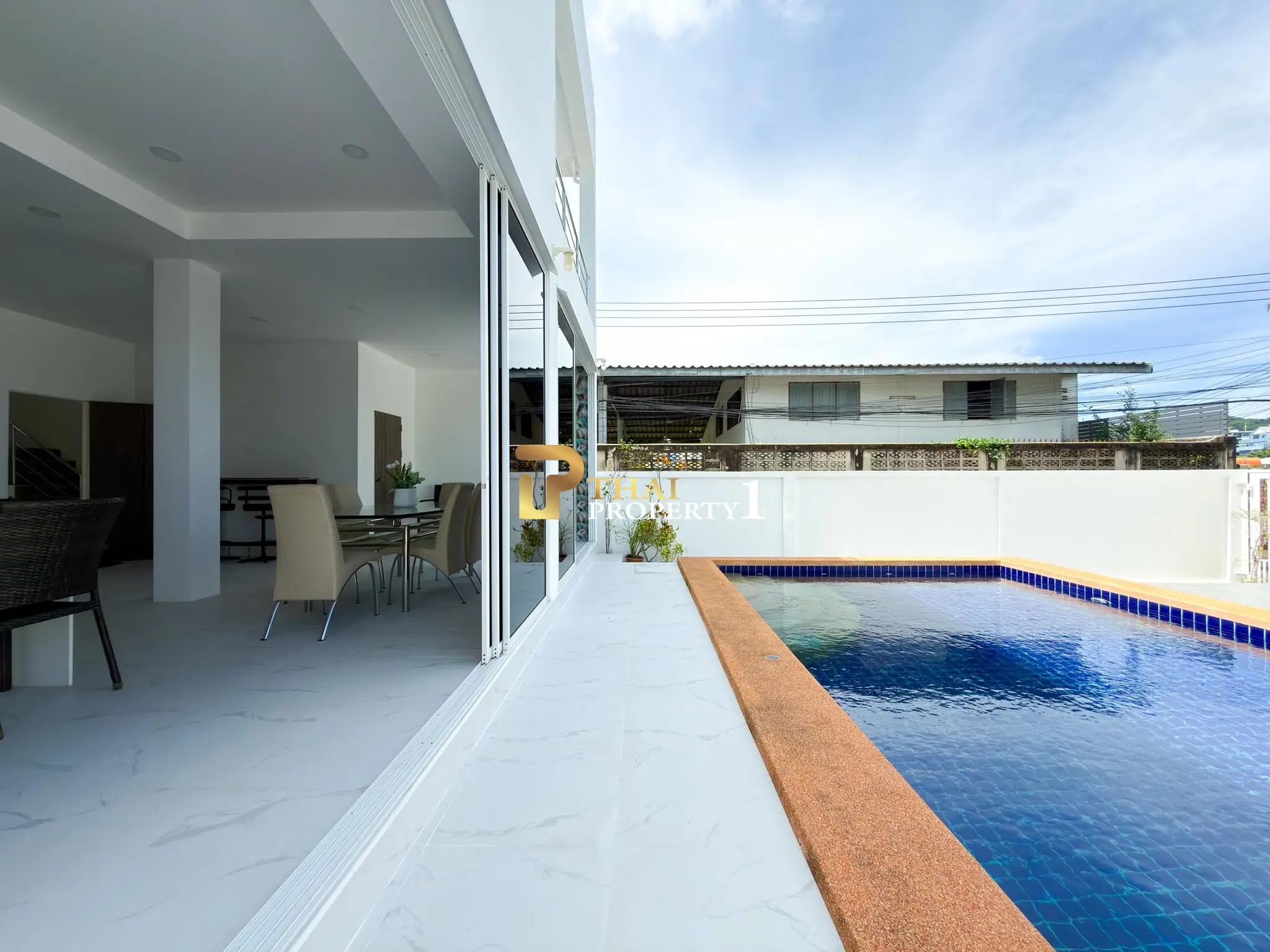 Sea View 3-Storey Pool Villa for Sale – Bangsaray Beach Side, Pattaya