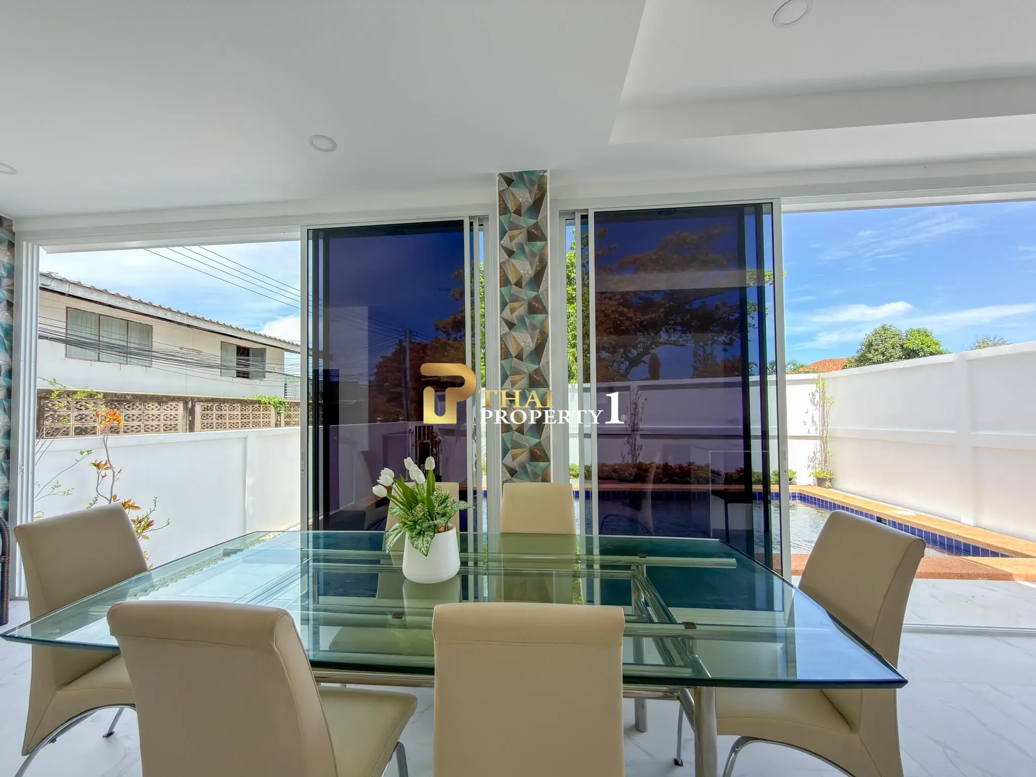 Sea View 3-Storey Pool Villa for Sale – Bangsaray Beach Side, Pattaya