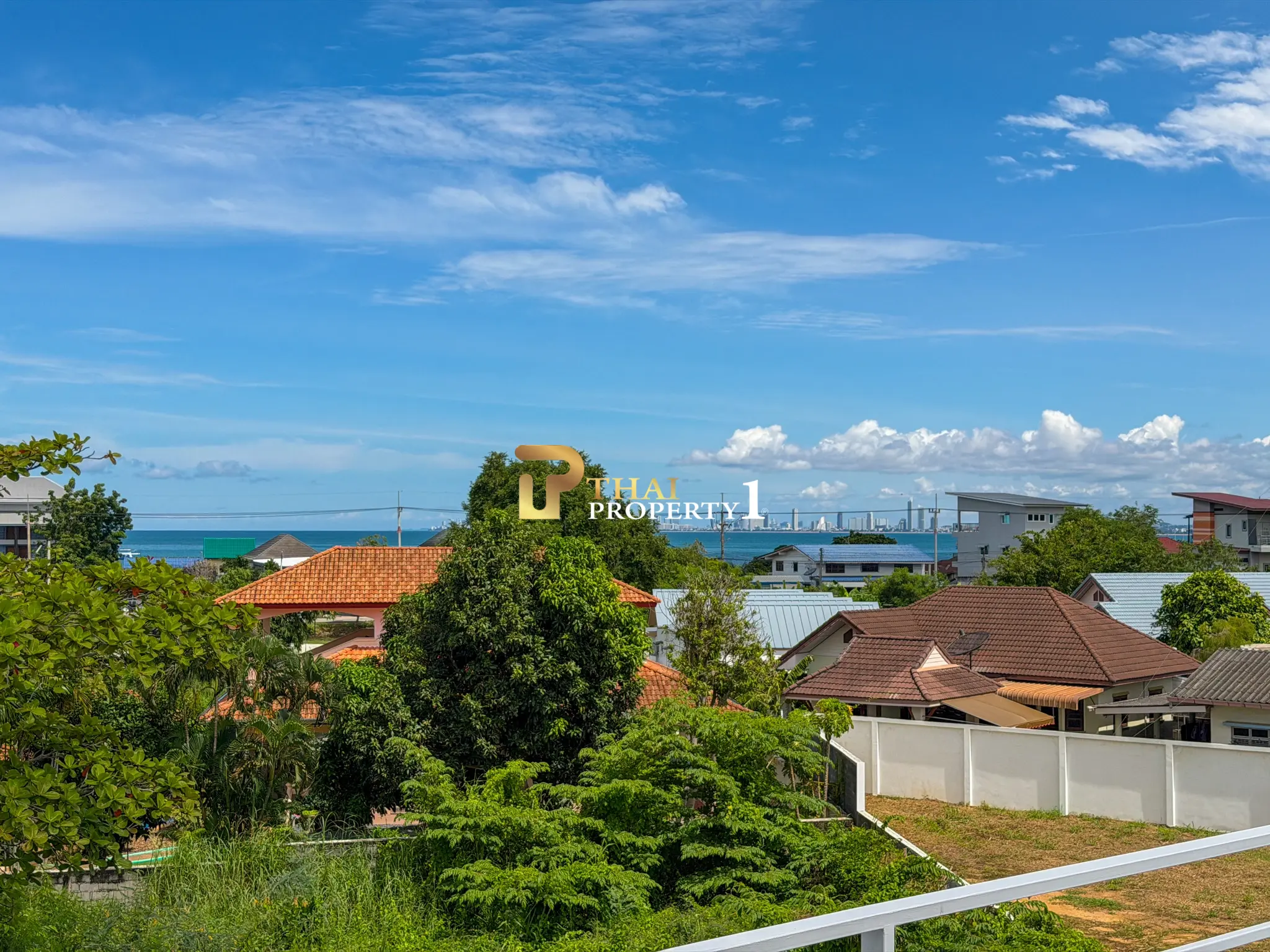 Sea View 3-Storey Pool Villa for Sale – Bangsaray Beach Side, Pattaya