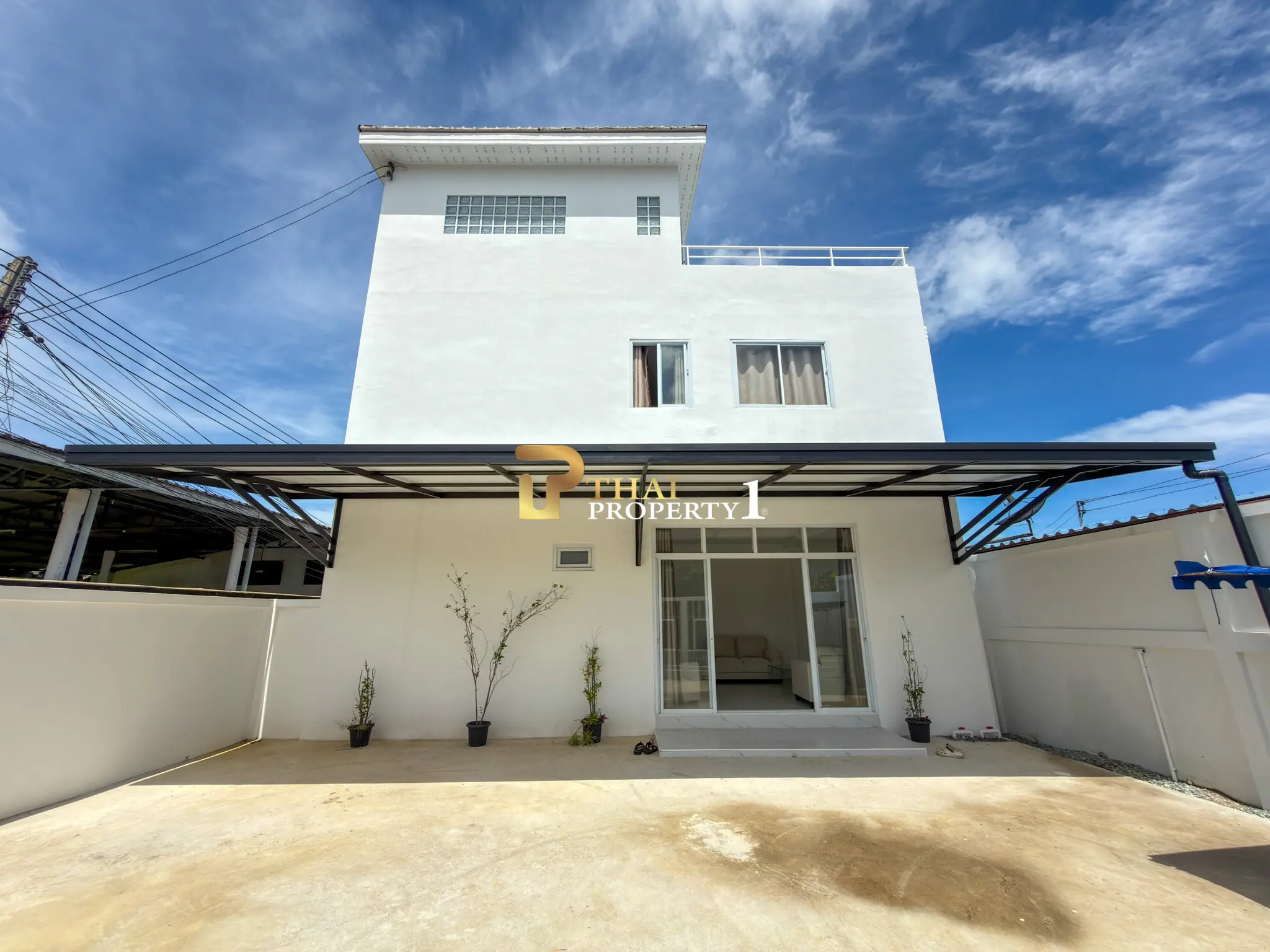 Sea View 3-Storey Pool Villa for Sale – Bangsaray Beach Side, Pattaya