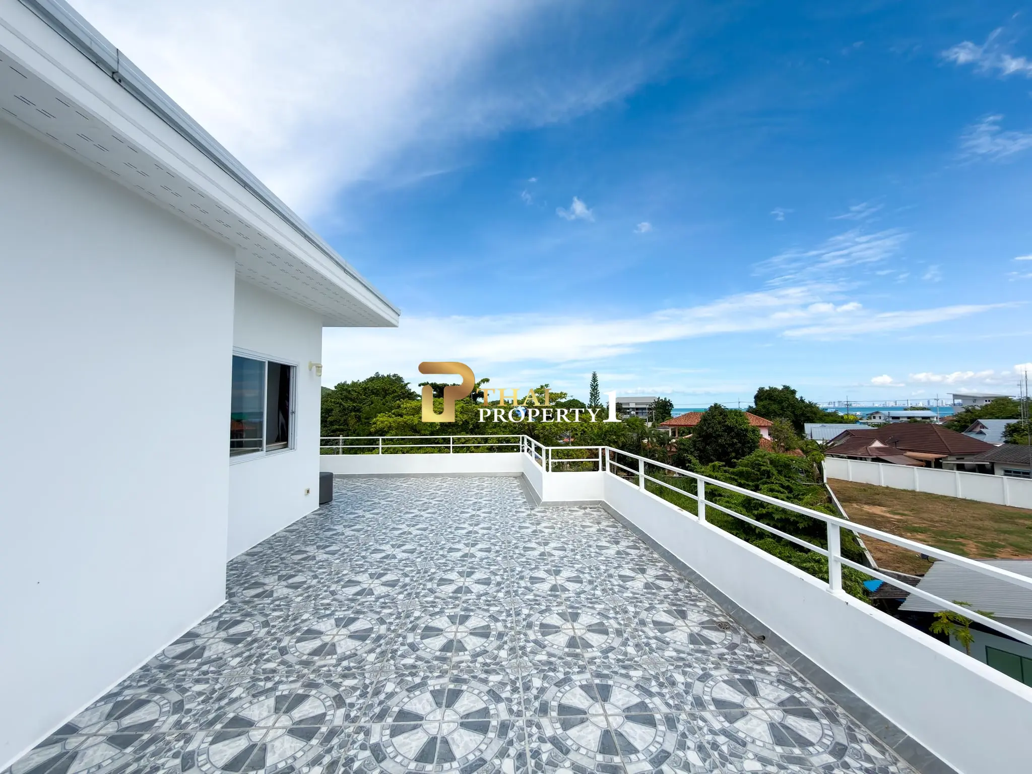 Sea View 3-Storey Pool Villa for Sale – Bangsaray Beach Side, Pattaya