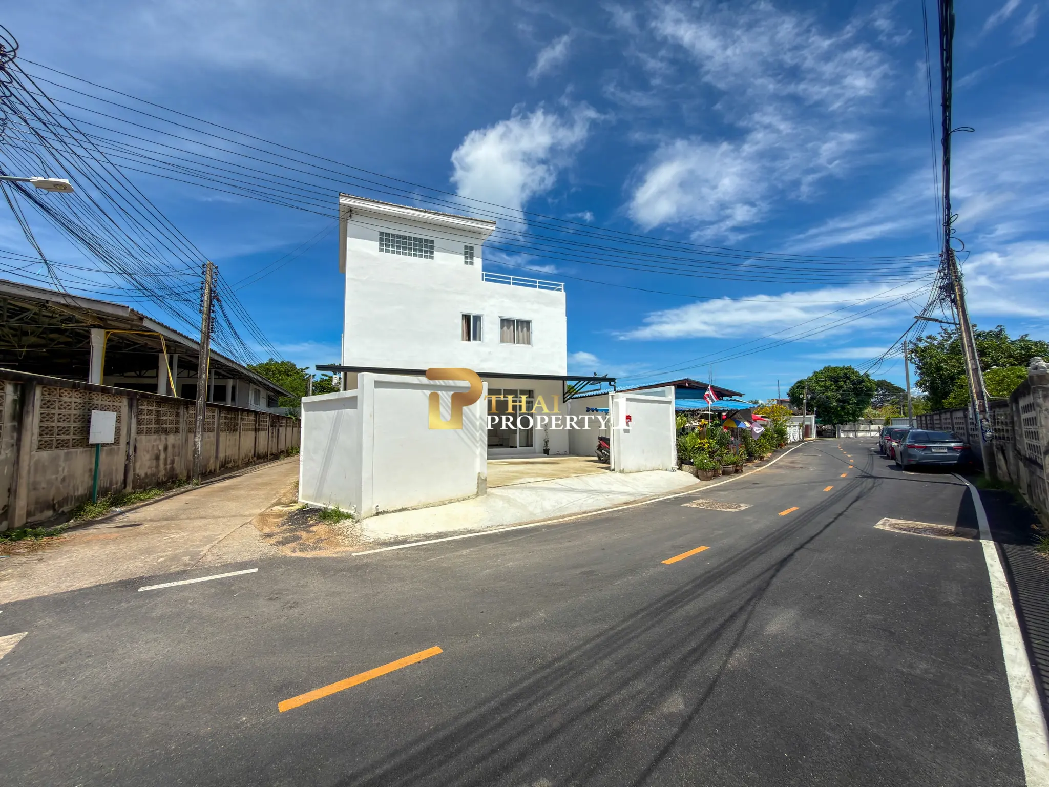 Sea View 3-Storey Pool Villa for Sale – Bangsaray Beach Side, Pattaya