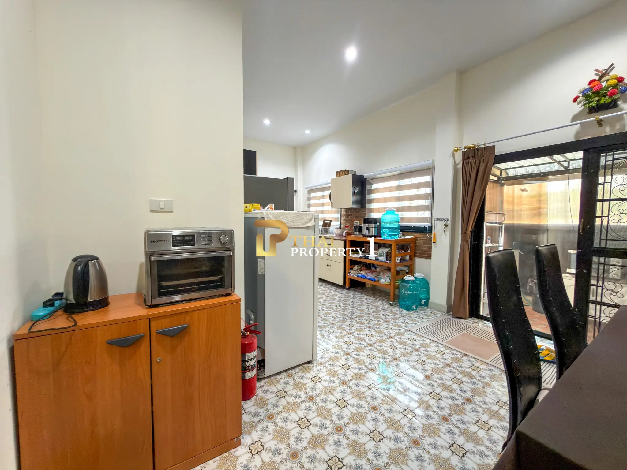 Hilltop Detached House for Sale near Bang Saray Beach, Navy House 41, No Flood, Ready to Move In