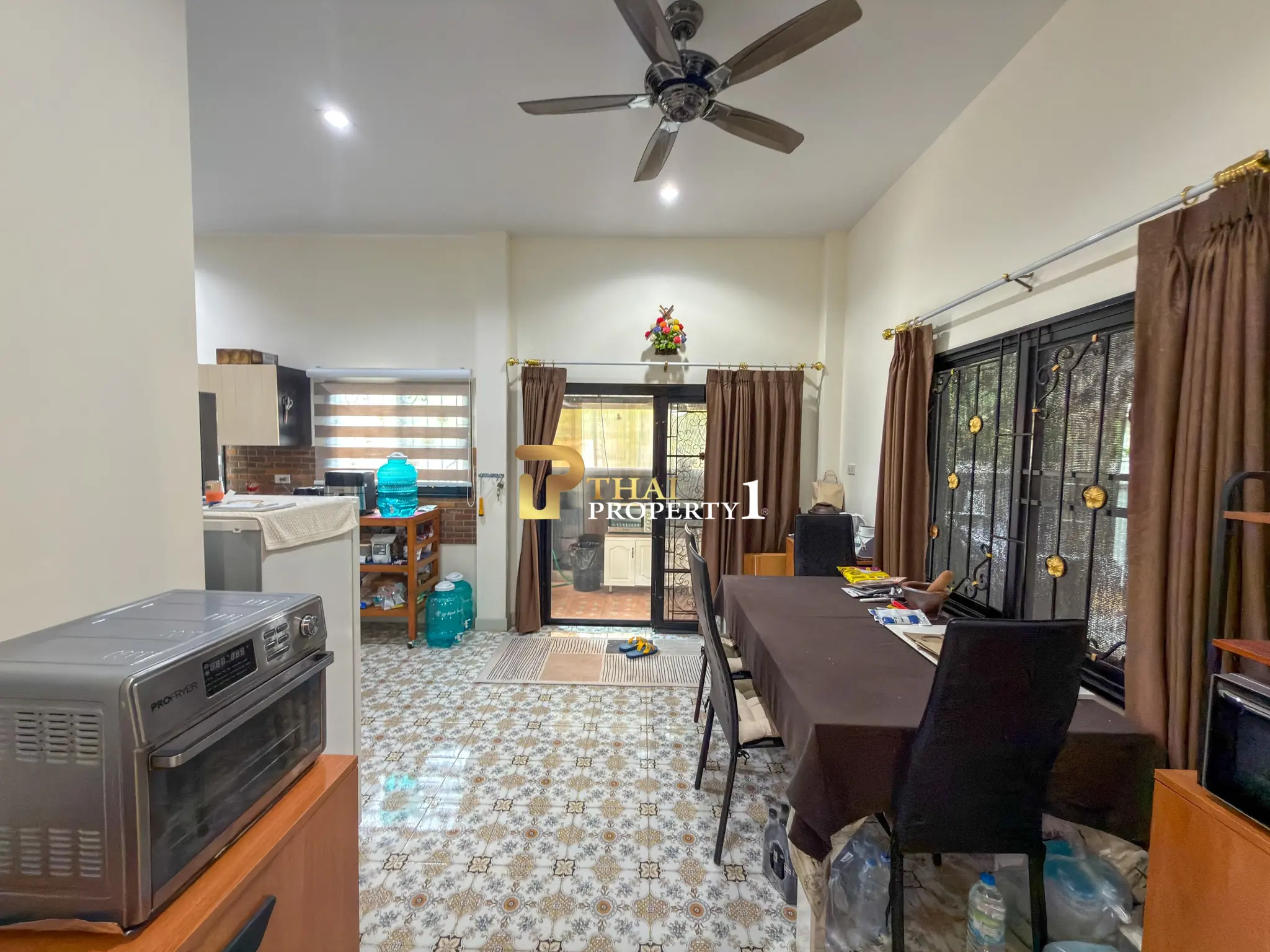 Hilltop Detached House for Sale near Bang Saray Beach, Navy House 41, No Flood, Ready to Move In