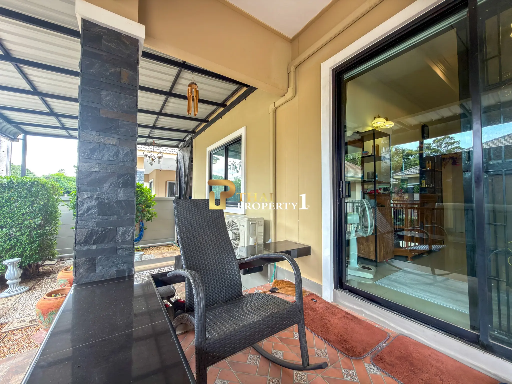 Hilltop Detached House for Sale near Bang Saray Beach, Navy House 41, No Flood, Ready to Move In