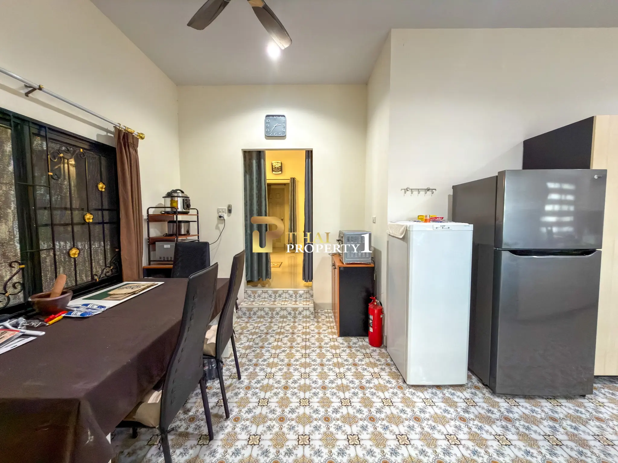 Hilltop Detached House for Sale near Bang Saray Beach, Navy House 41, No Flood, Ready to Move In