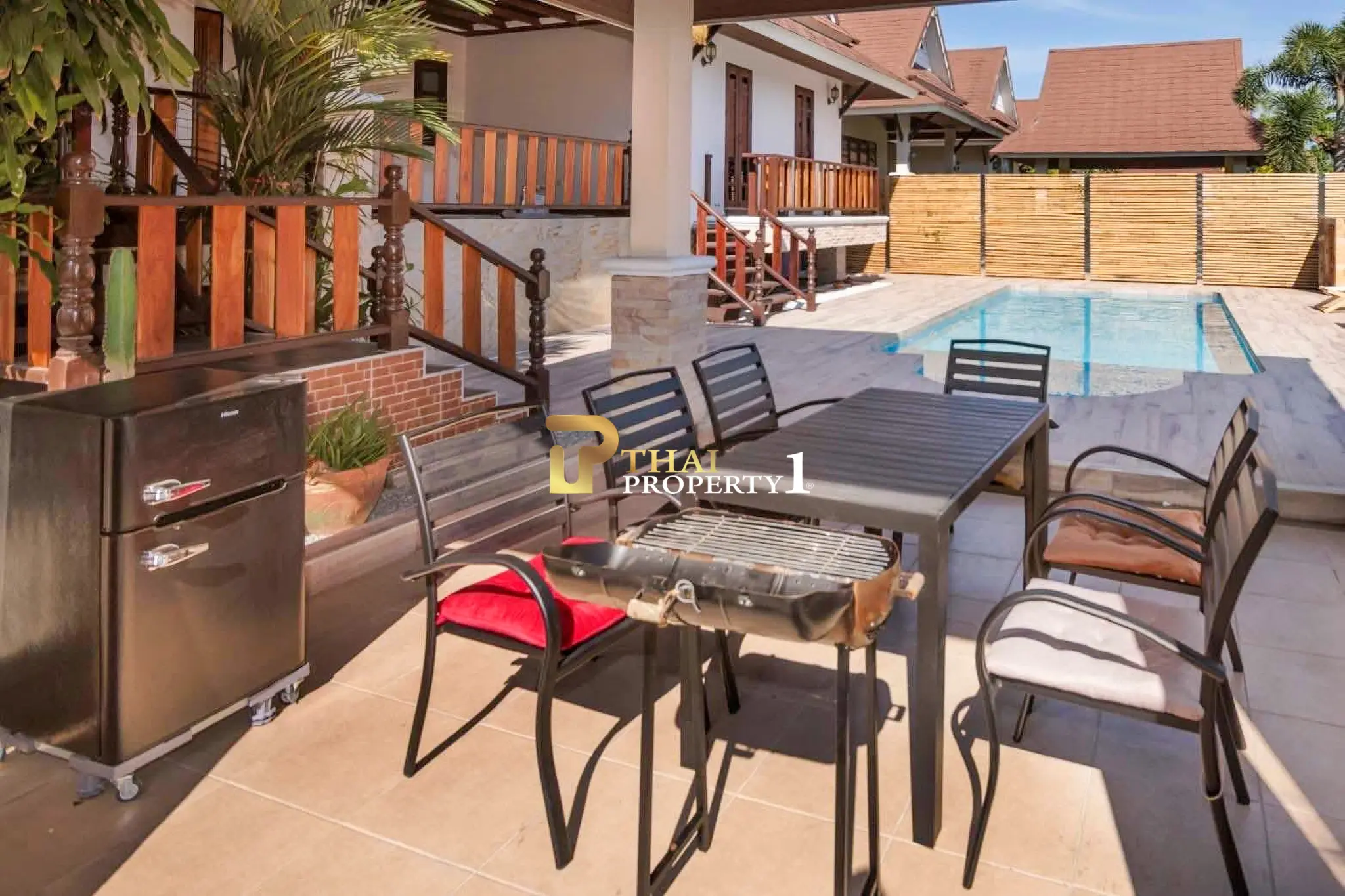 Resort Style Pool Villa for Sale – Dhewee Resort Pattaya, near Chaiyapruek 2 Road