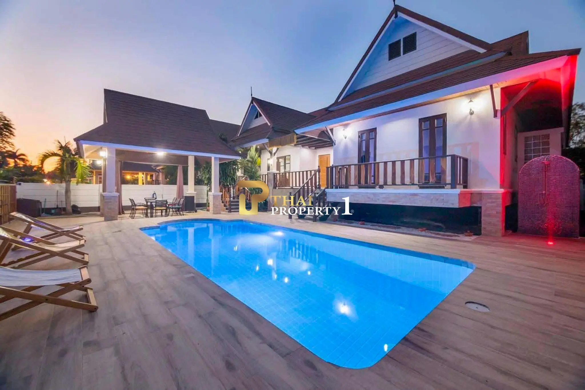 Resort Style Pool Villa for Sale – Dhewee Resort Pattaya, near Chaiyapruek 2 Road