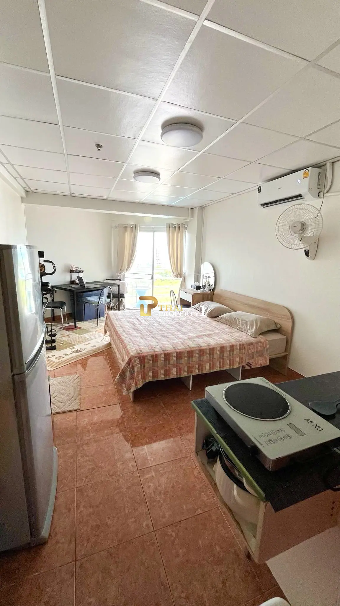 Studio Condo with City View for Sale – Jomtien Beach Condominium, Near Jomtien Beach