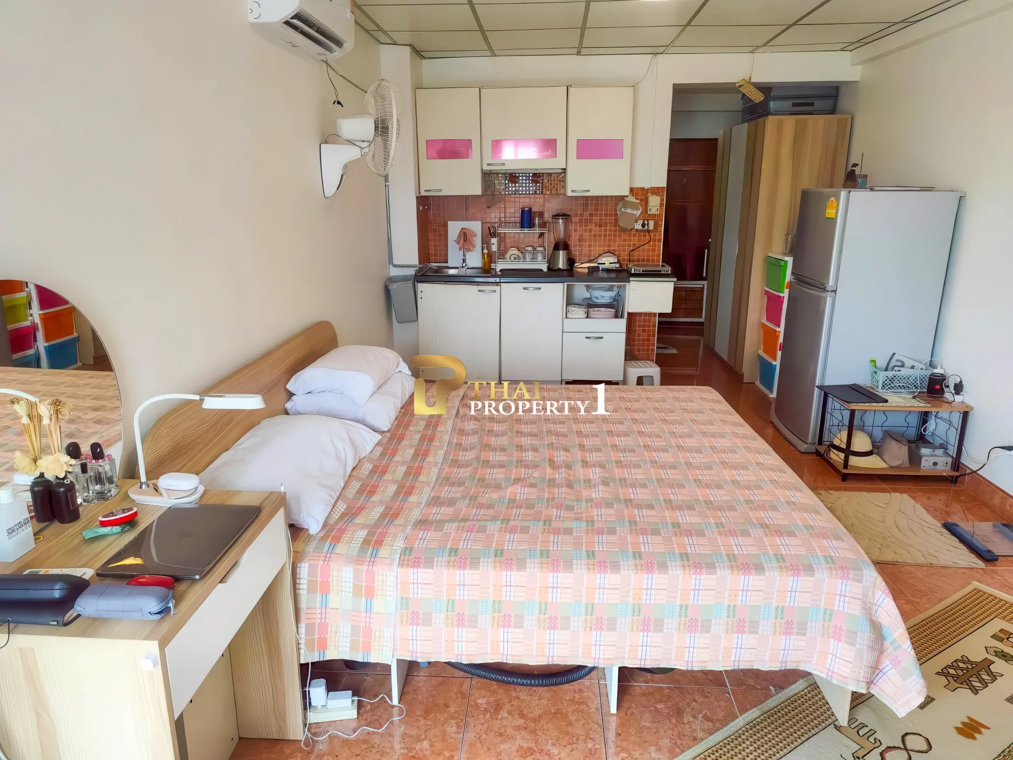 Studio Condo with City View for Sale – Jomtien Beach Condominium, Near Jomtien Beach