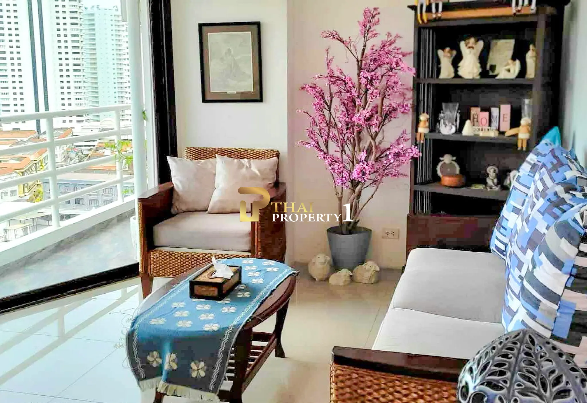 คอนโด 3 ห้องนอน วิวทะเลและวิวเมืองสวย – View Talay 2 อาคาร A