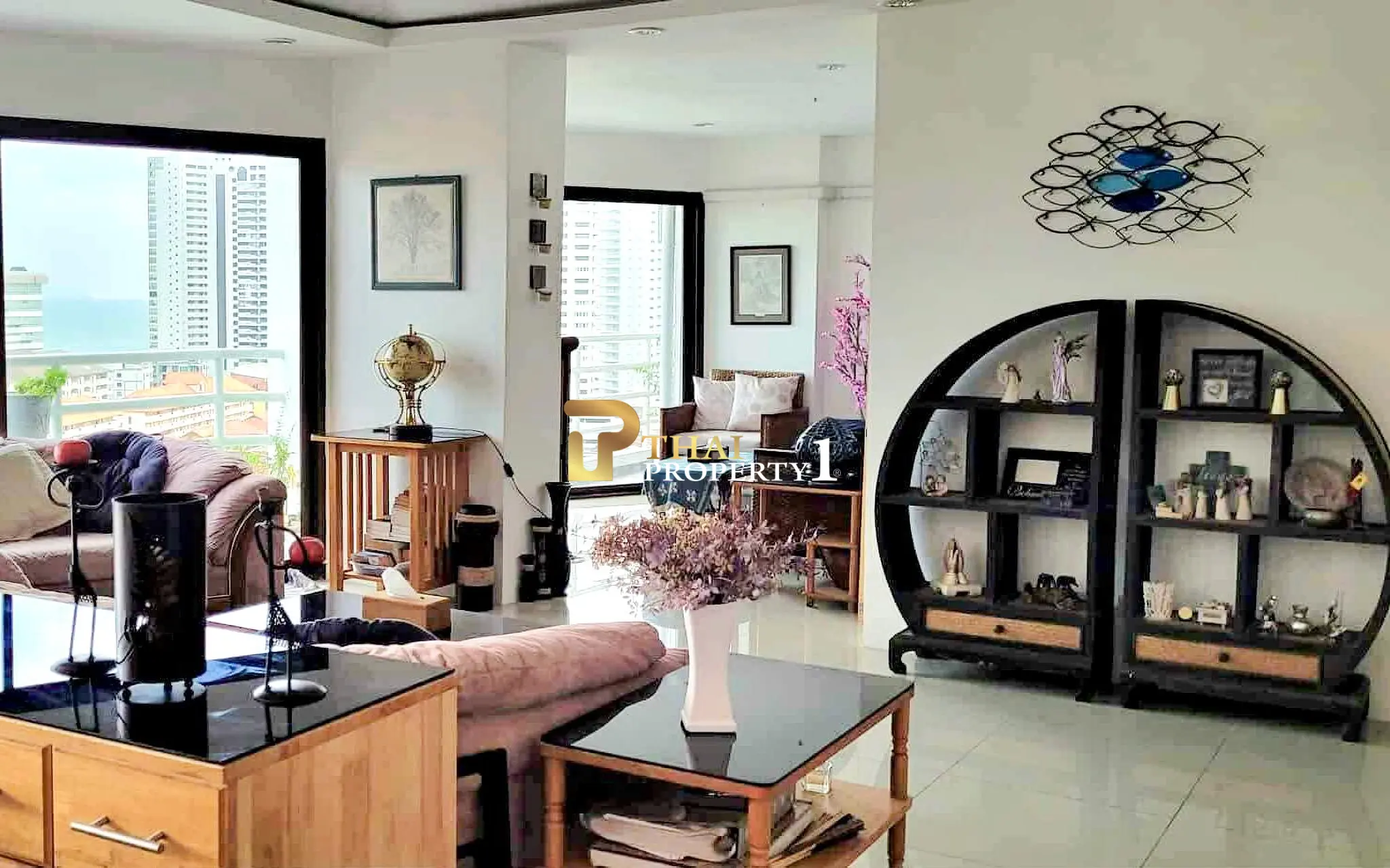 คอนโด 3 ห้องนอน วิวทะเลและวิวเมืองสวย – View Talay 2 อาคาร A