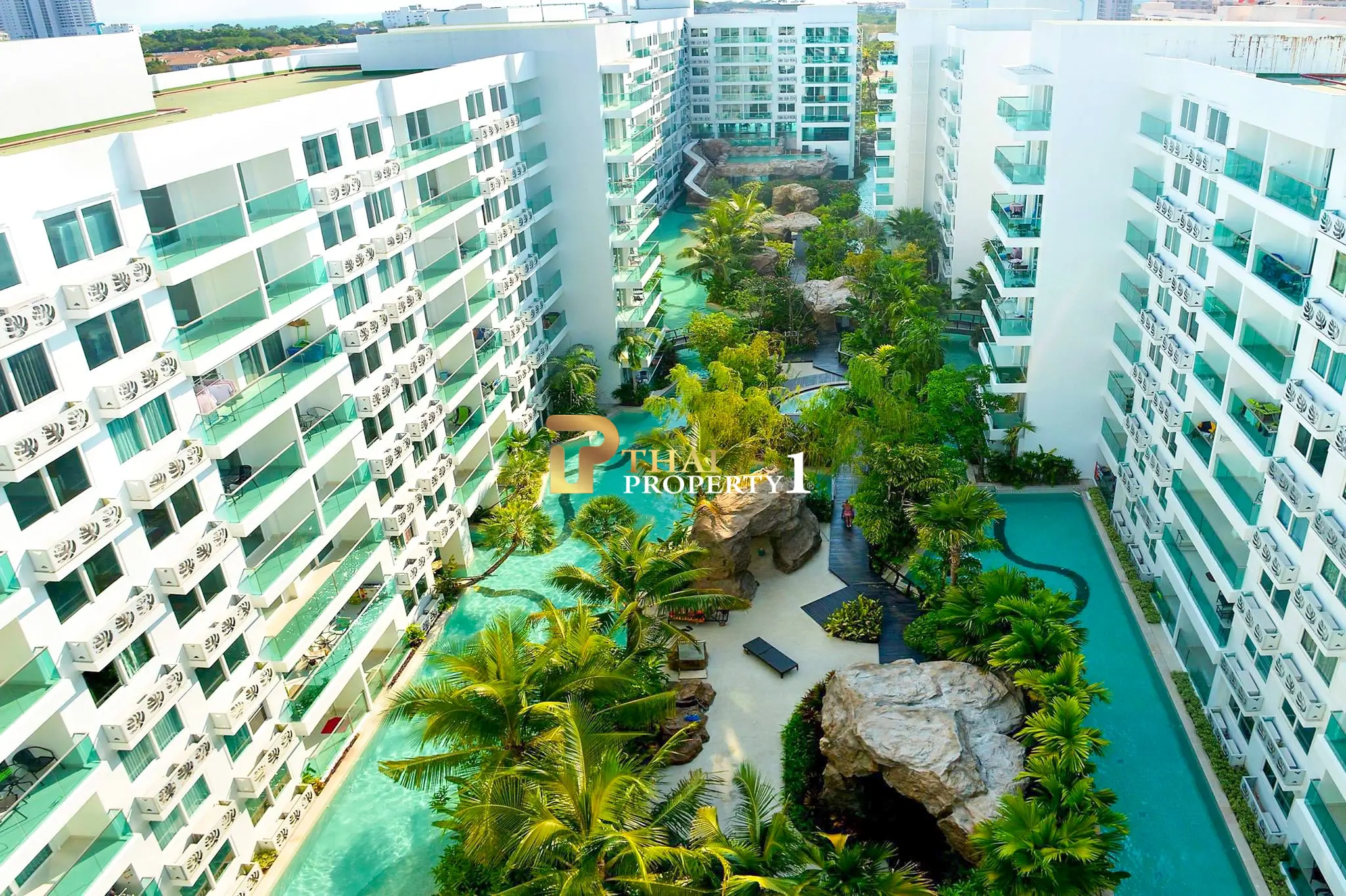 ขายคอนโด Amazon Residence Jomtien – 1 ห้องนอน วิวเมือง ใกล้หาดจอมเทียน