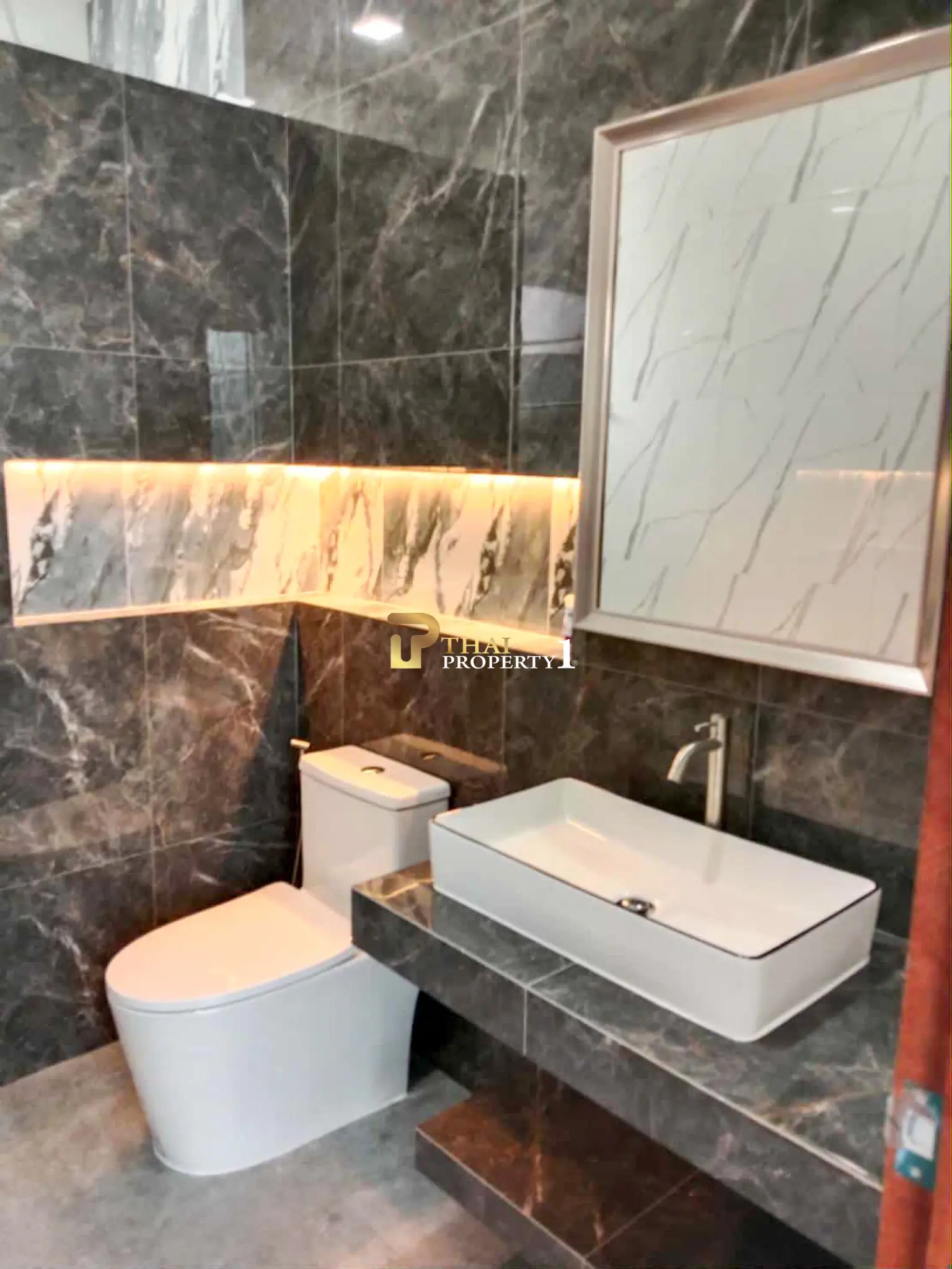 New Pool Villa 3 Bedroom For Sale - Near Mountain and Bangsaray Beach