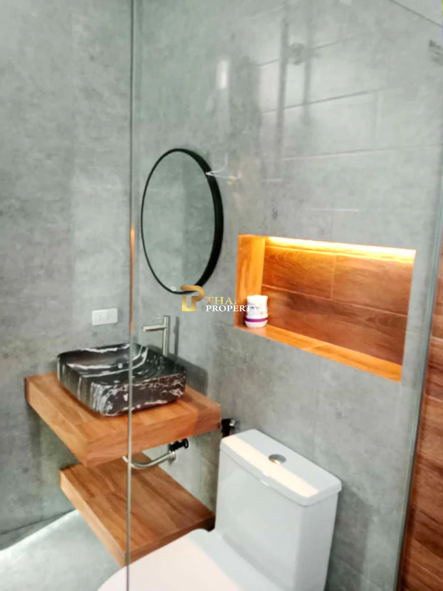 New Pool Villa 3 Bedroom For Sale - Near Mountain and Bangsaray Beach