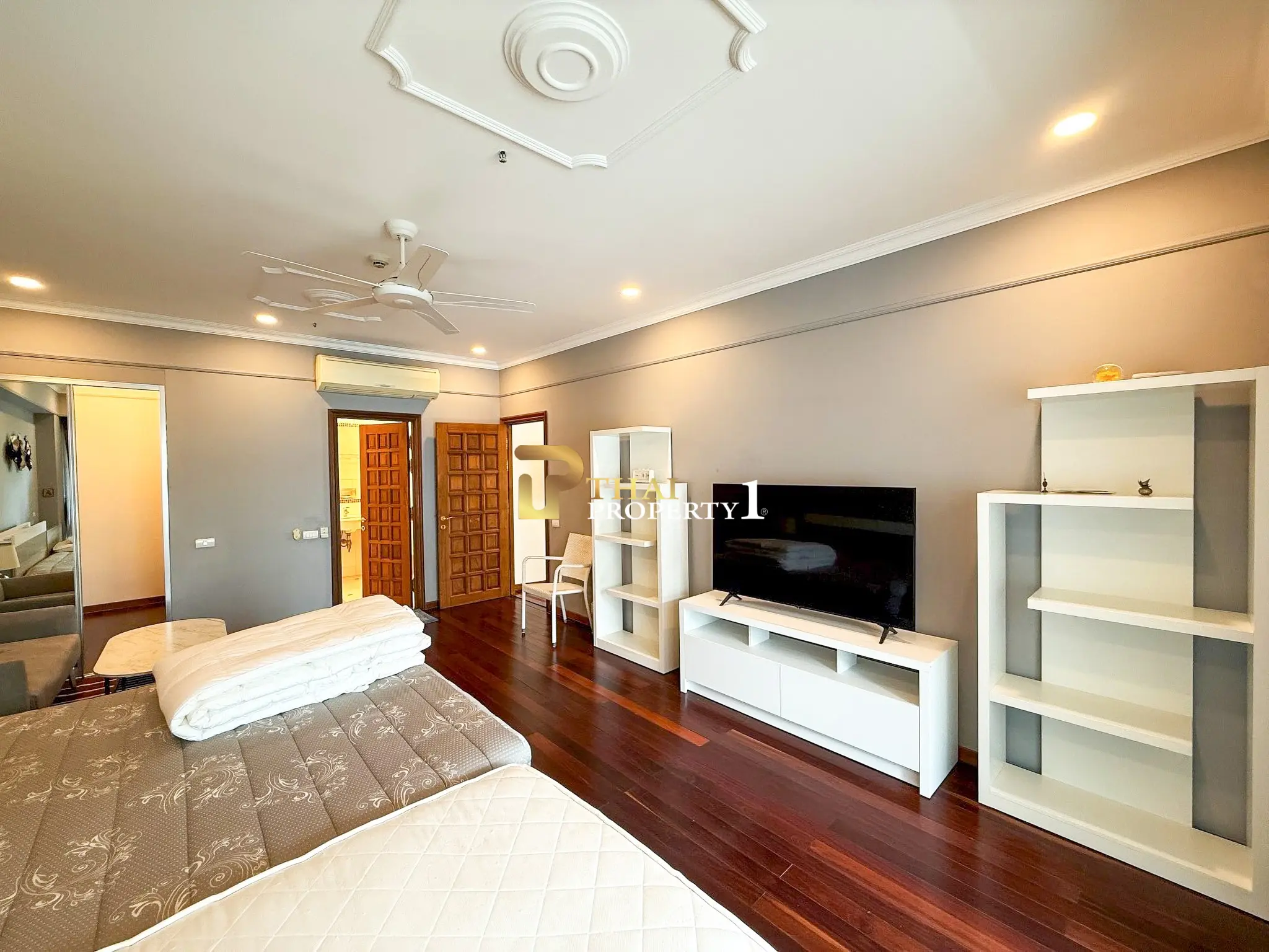 Leilighet med sjøutsikt – View Talay 3A Pratumnak, Pattaya Hjørneleilighet, romslig og fullt møblert