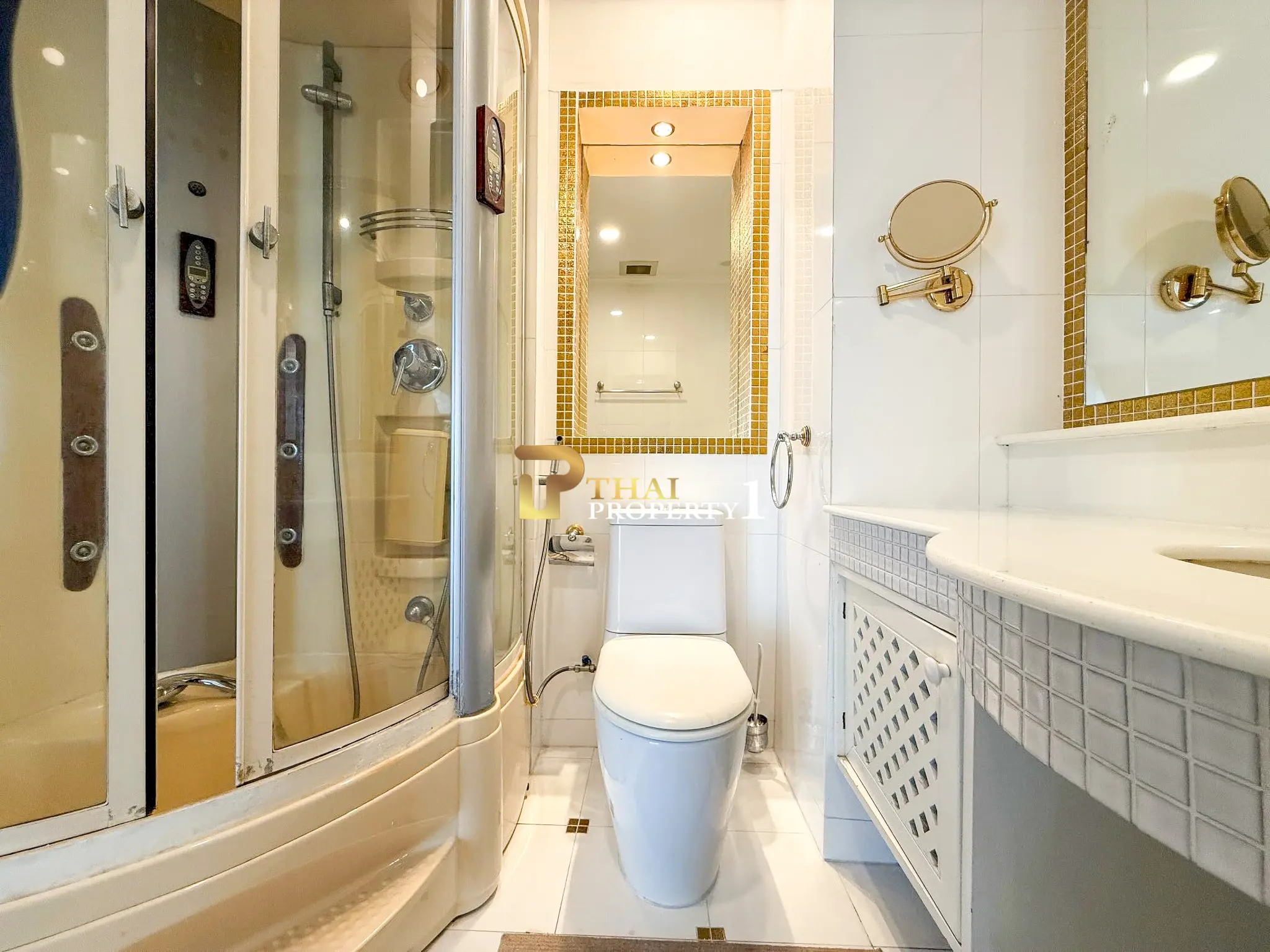 Leilighet med sjøutsikt – View Talay 3A Pratumnak, Pattaya Hjørneleilighet, romslig og fullt møblert