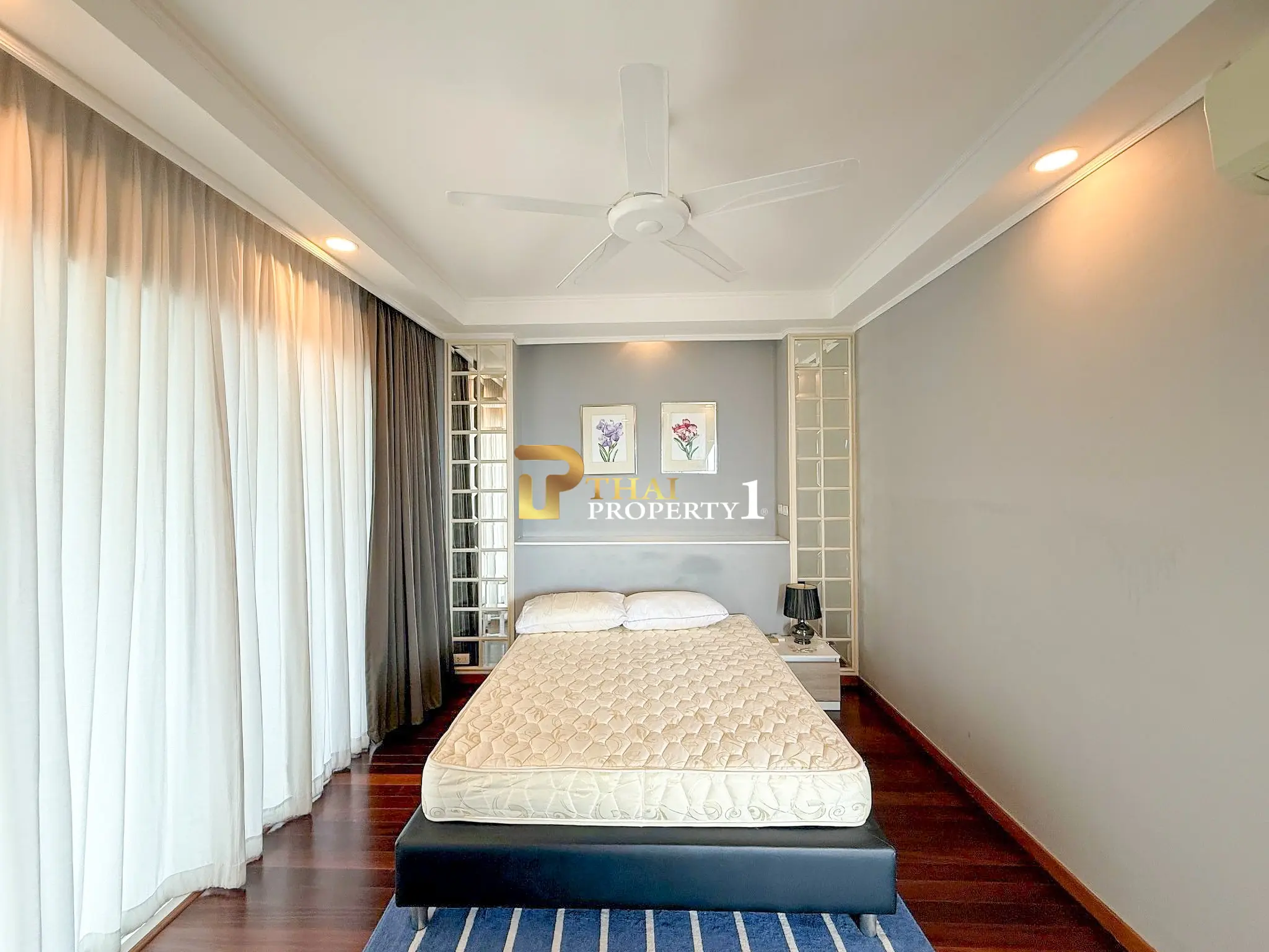 Leilighet med sjøutsikt – View Talay 3A Pratumnak, Pattaya Hjørneleilighet, romslig og fullt møblert