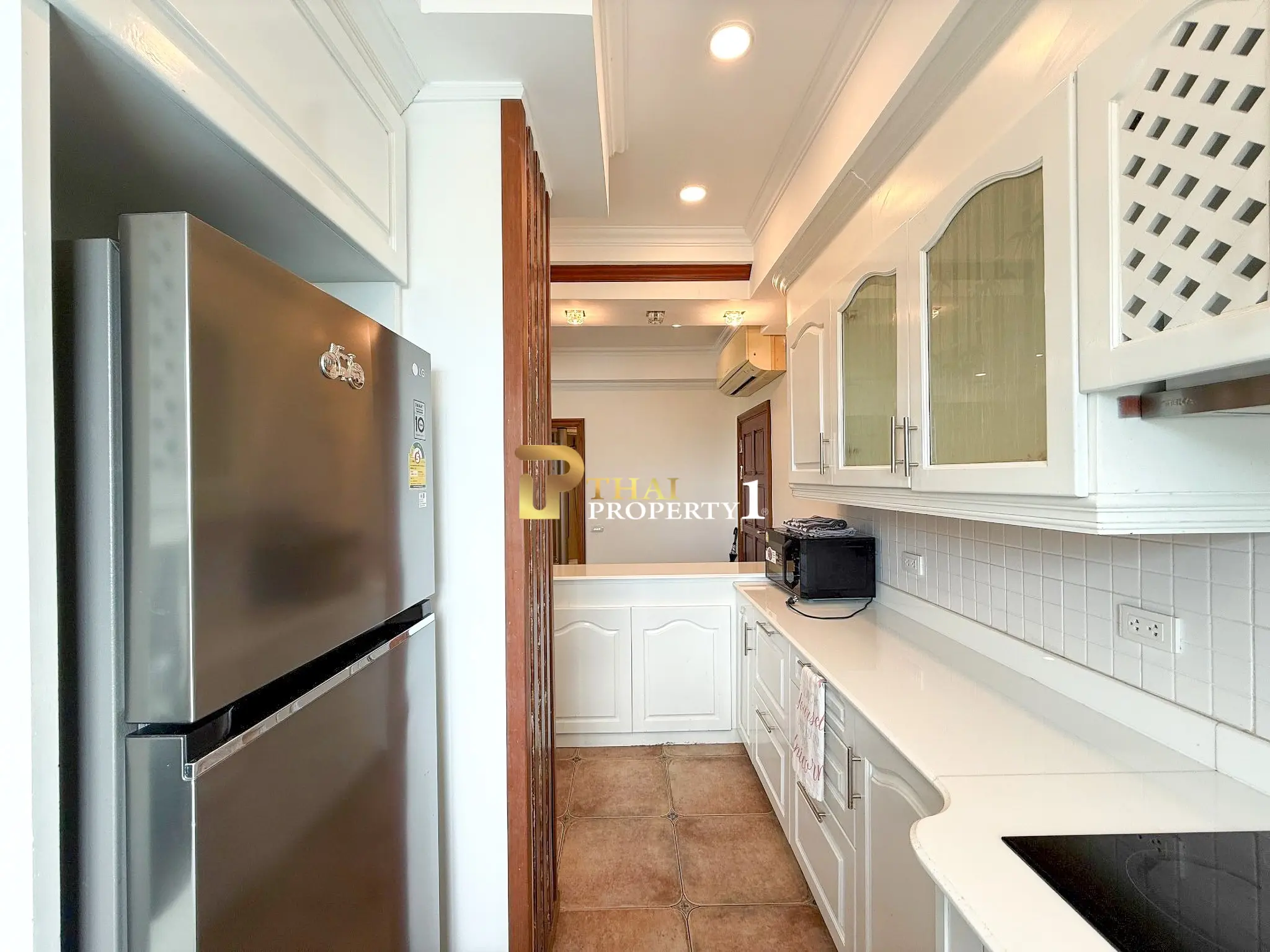 Leilighet med sjøutsikt – View Talay 3A Pratumnak, Pattaya Hjørneleilighet, romslig og fullt møblert