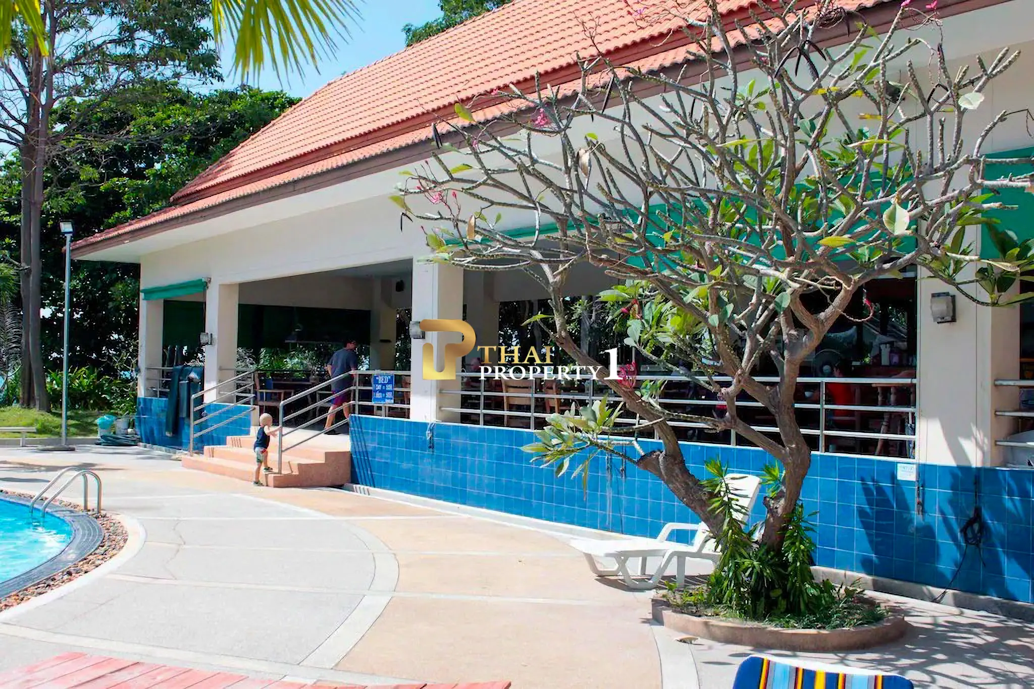 Leilighet med sjøutsikt – View Talay 3A Pratumnak, Pattaya Hjørneleilighet, romslig og fullt møblert