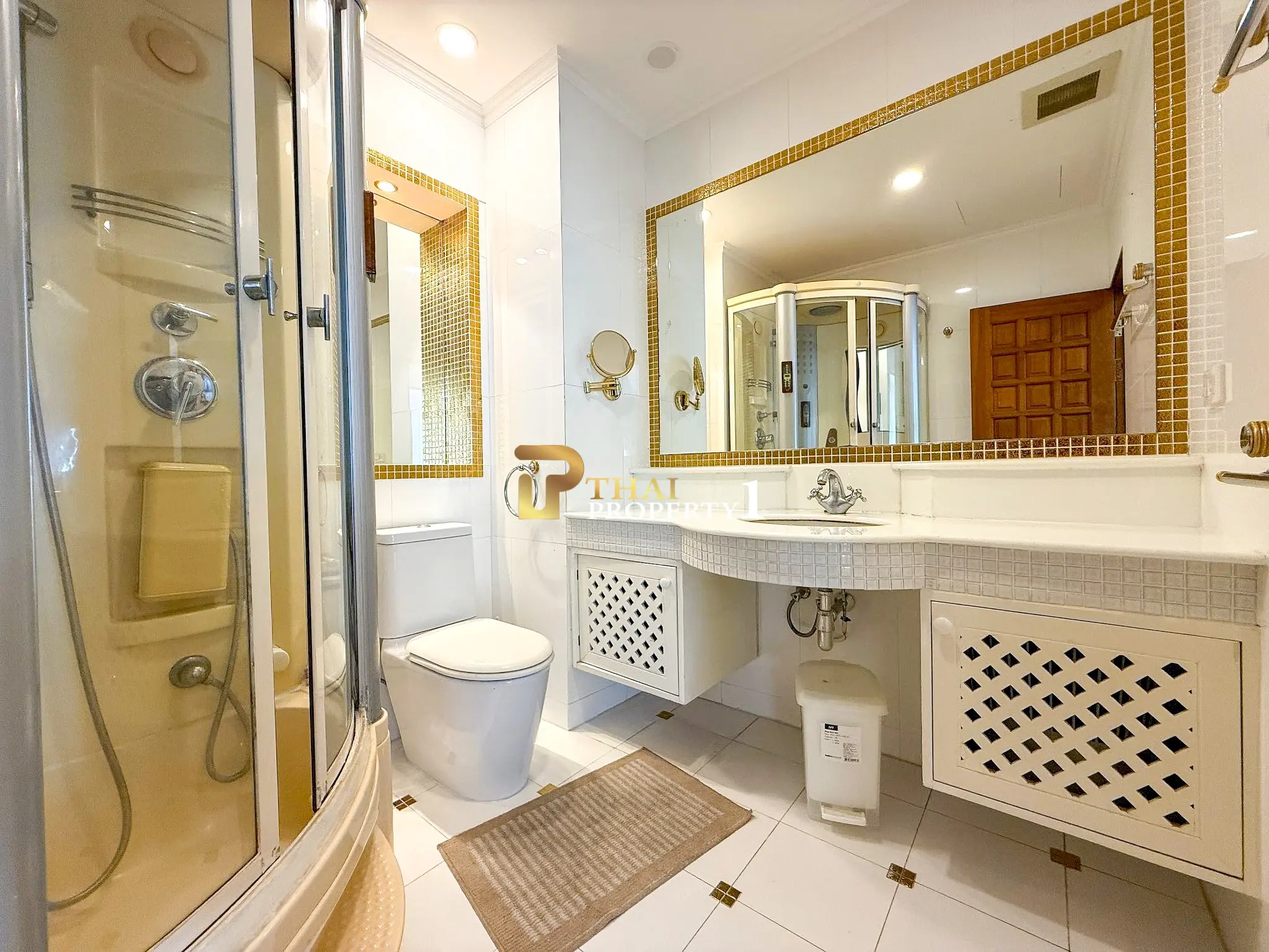 Leilighet med sjøutsikt – View Talay 3A Pratumnak, Pattaya Hjørneleilighet, romslig og fullt møblert