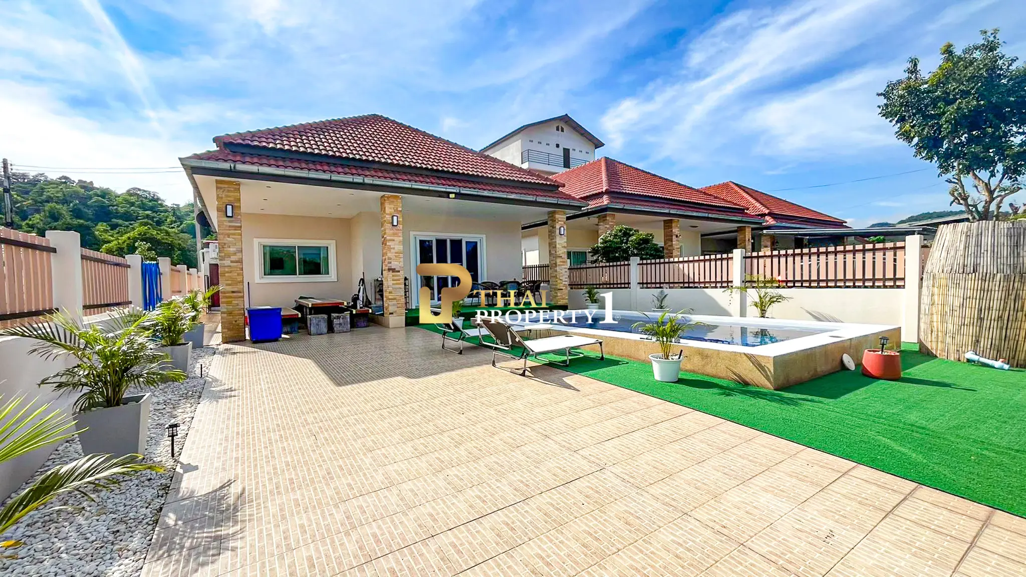 4-Bedroom Pool Villa for Sale - Between Hua Hin Soi 102 and 94 