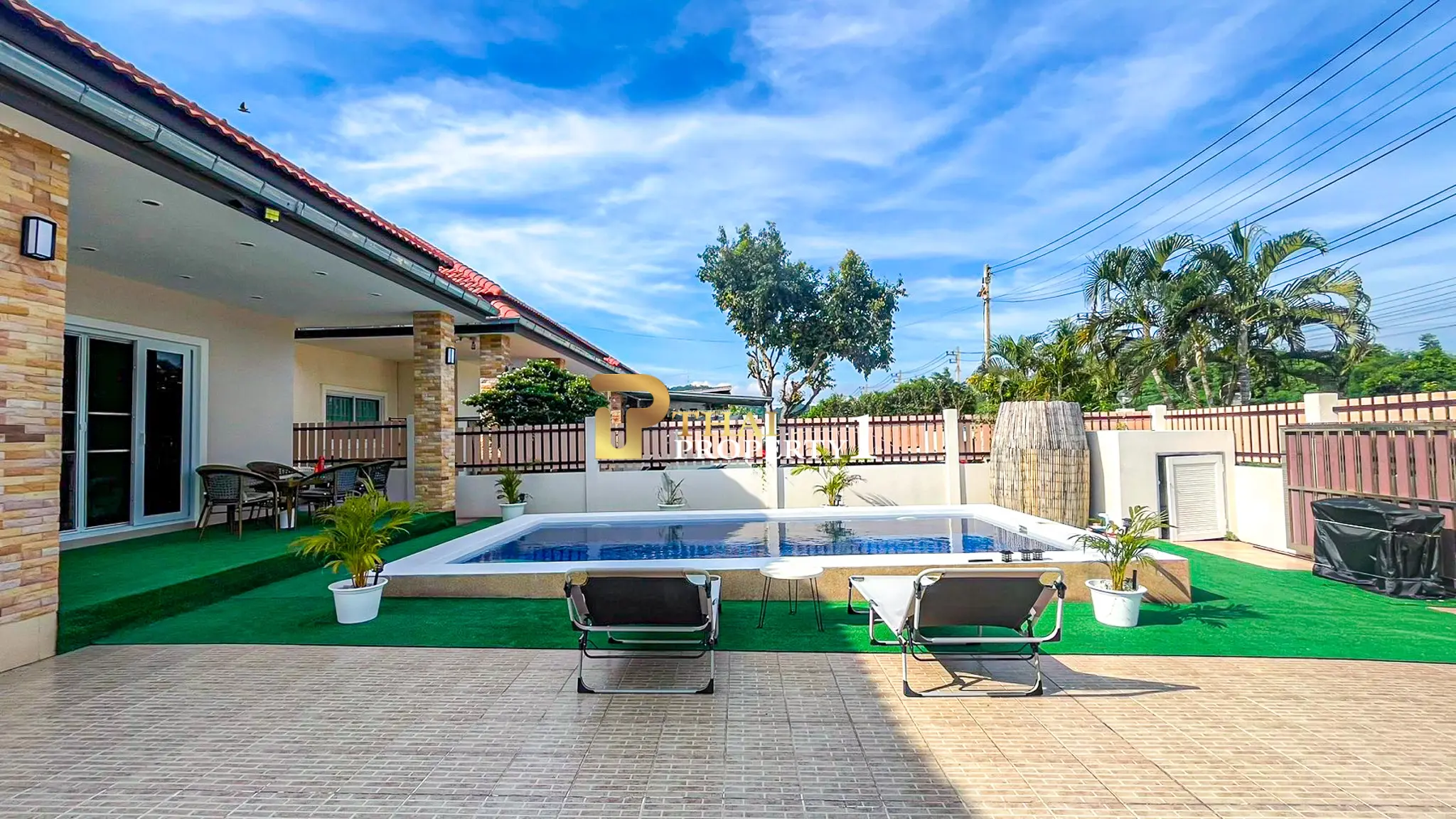 4-Bedroom Pool Villa for Sale - Between Hua Hin Soi 102 and 94 