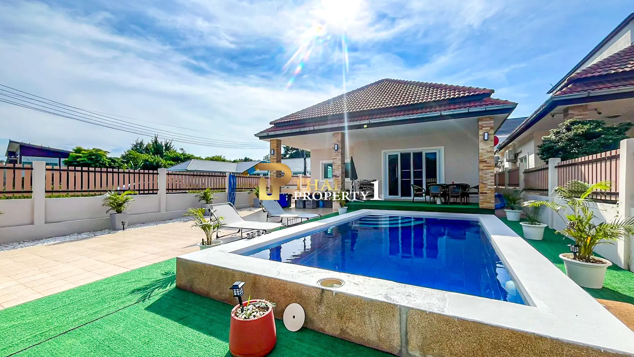 4-Bedroom Pool Villa for Sale - Between Hua Hin Soi 102 and 94 