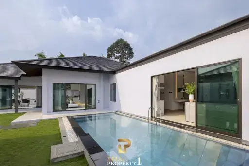 Newly Built Pool Villa - 626 sqm Land - Baan Pattaya 6 Huay Yai