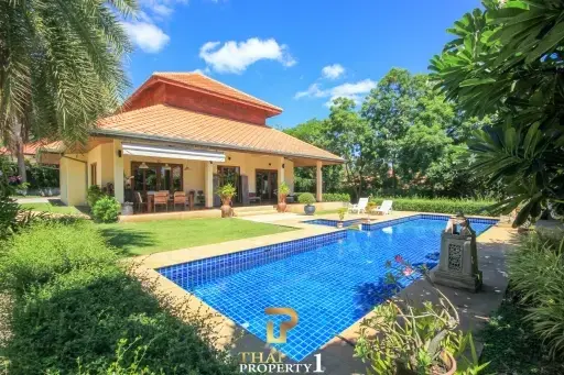 Charming 5 Bed Pool Villa - White Lotus 2 Hua Hin