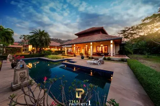 Charming 5 Bed Pool Villa - White Lotus 2 Hua Hin