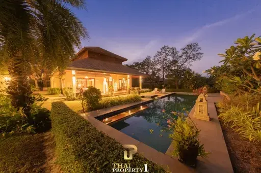 Charming 5 Bed Pool Villa - White Lotus 2 Hua Hin