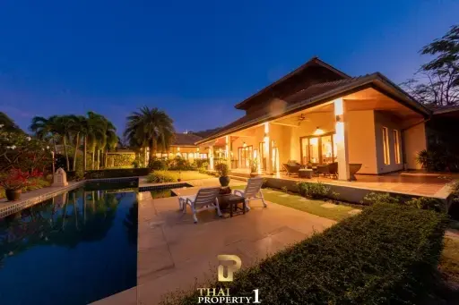 Charming 5 Bed Pool Villa - White Lotus 2 Hua Hin