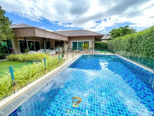 Charming Corner 3 Bed Pool Villa For Sale - Baan Pattaya 5