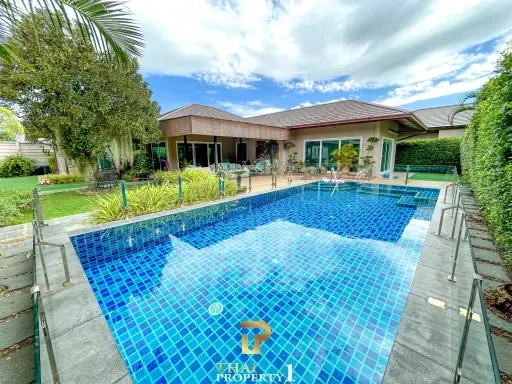 Charming Corner 3 Bed Pool Villa For Sale - Baan Pattaya 5