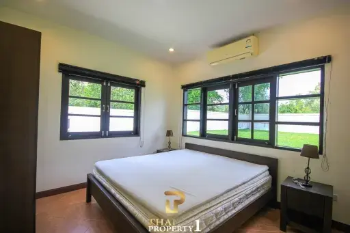 Corner 648 SQM. Plot - 3 Bedroom Pool Villa  At Orchid Paradise Homes