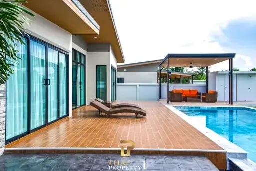 Modern 3 Bedroom Pool Villa On Large Plot Of Land - Anchan Garden Hua Hin