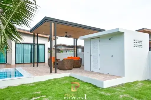 Modern 3 Bedroom Pool Villa On Large Plot Of Land - Anchan Garden Hua Hin