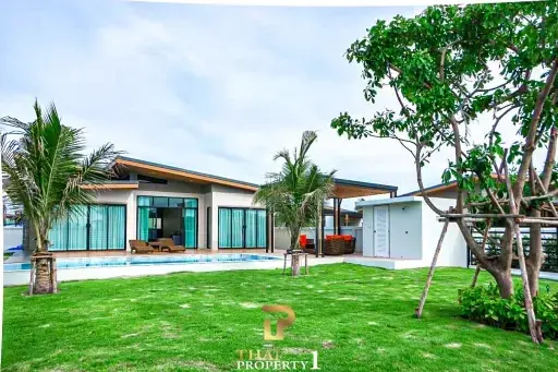 Modern 3 Bedroom Pool Villa On Large Plot Of Land - Anchan Garden Hua Hin