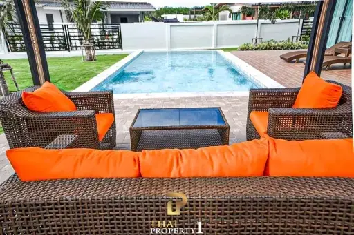 Modern 3 Bedroom Pool Villa On Large Plot Of Land - Anchan Garden Hua Hin