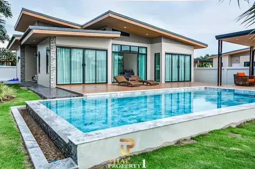 Modern 3 Bedroom Pool Villa On Large Plot Of Land - Anchan Garden Hua Hin