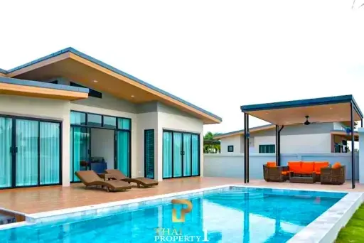 Modern 3 Bedroom Pool Villa On Large Plot Of Land - Anchan Garden Hua Hin