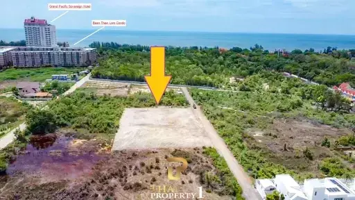 2 Rai 95 Sq.Wah  Flat Land For Sale - Cha Am