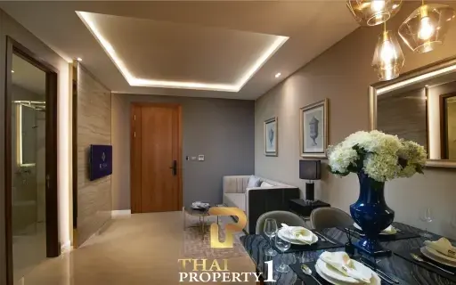 Finest Luxury In Pattaya - One Bedroom Sea View Unit At Elysium Residences